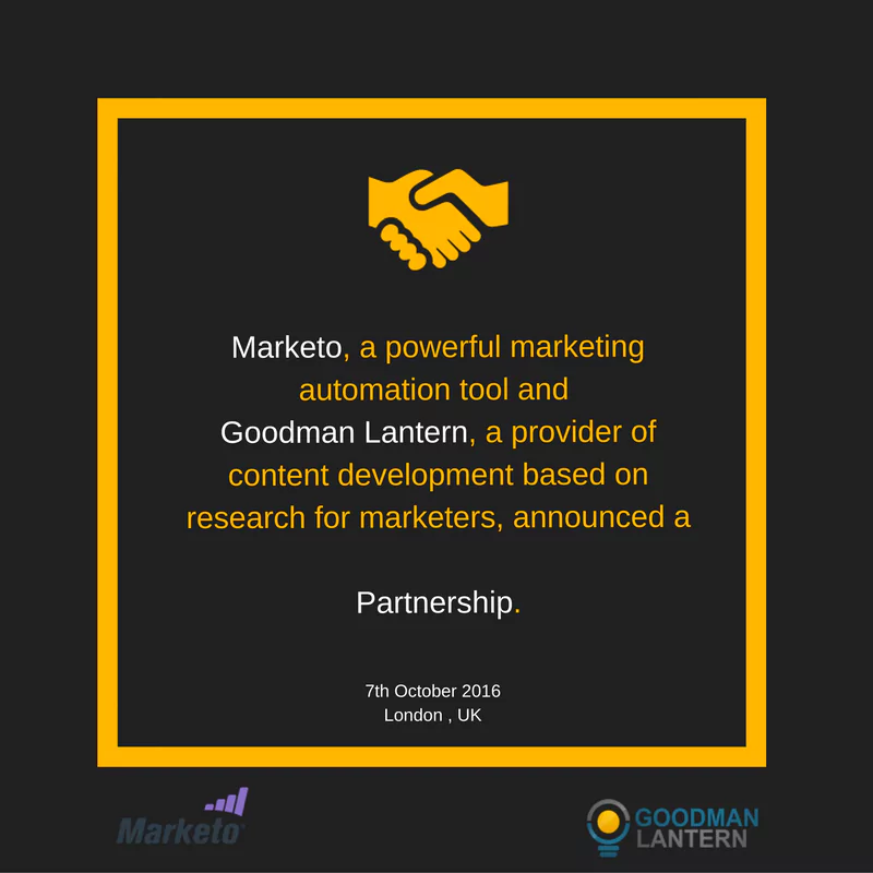 Goodman lantern's Partnership with Marketo