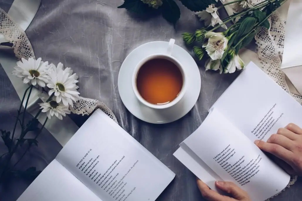 Professional editor proofreading business content