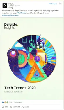 Deloitte Identifies Business Trends and Creates Reports That Are Easy to Understand for Everyone
