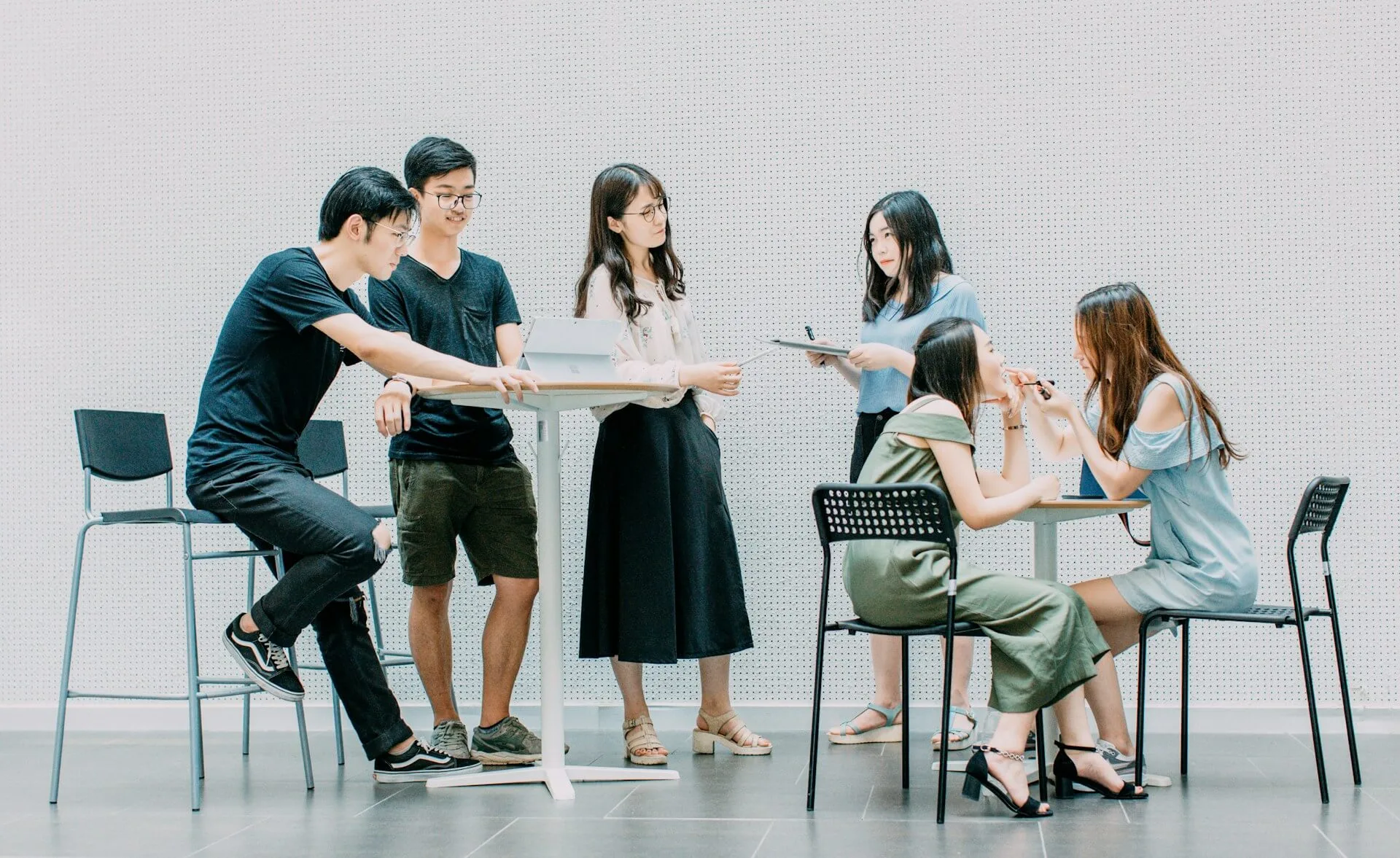 Content writing agency team collaborating on a storytelling campaign